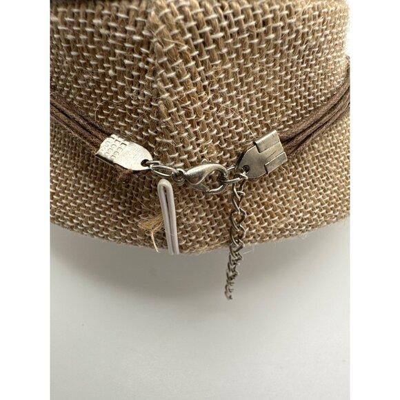 Earthy Boho Chic Tone Flower Pendant Necklace Beaded Whimsy Fairycore - Picture 6 of 8